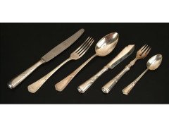 WMF. An Art Nouveau electro-plated table service for twelve settings pattern 44 - Thumbnail 4