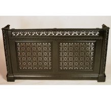 The Liverpool and Macclesfield Cast Iron Co. A set of five fantastic cast iron radiator covers - Thumbnail 5