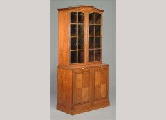 Ambrose Heal for Heals of London. A laurel and inlaid Signed Edition Series bookcase - Thumbnail 1