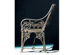 Dr Christopher Dresser. Two Coalbrookdale Medieval Cast Iron Garden Seats - Thumbnail 12