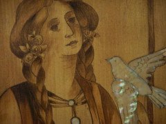 A rare Glasgow School Art Nouveau armchair - Thumbnail 3