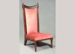 George Faulkner Armitage. A mahogany side chair - Thumbnail 1