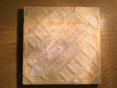 John Moyr Smith for Mintons Set of Eight Shakespearean 6″ Black Tiles - Thumbnail 4