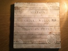 John Moyr Smith for Mintons. A set of eight Shakespearean themed 6" black tiles - Thumbnail 9
