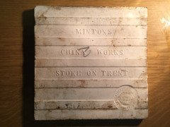 John Moyr Smith for Mintons. A set of eight Shakespearean themed 6" black tiles - Thumbnail 15