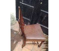 Bruce Talbert for Gillows. A rare Gothic Revival chair - Thumbnail 4
