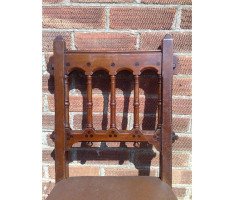 Bruce Talbert for Gillows. A rare Gothic Revival chair - Thumbnail 6