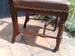 Bruce Talbert for Gillows. A rare Gothic Revival chair - Thumbnail 12