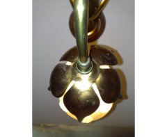 WAS Benson. A pair of Arts and Crafts copper and brass wall lights - Thumbnail 7