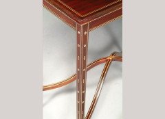 A mahogany and inlaid rectangular occasional table, - Thumbnail 2