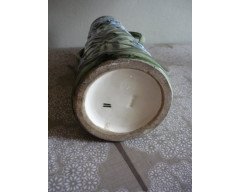 An Art Nouveau Continental twin handled vase - Thumbnail 3
