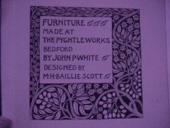 M H Baillie Scott for J P White of Bedford. A set of four oak ladderback armchairs - Thumbnail 4