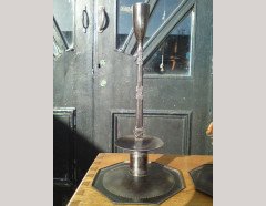 Ernest Gimson for Alfred Bucknell. A rare and important pair of hand formed steel candlesticks - Thumbnail 3