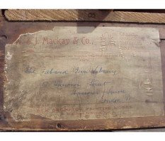 Richard Norman Shaw for W J Mackay Co. A rare Gothic Revival revolving bookcase designed for The Tabard Inn - Thumbnail 12