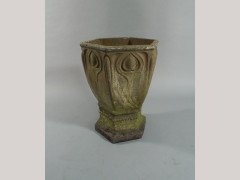 Royal Doulton. A Lambeth terracotta garden pot - Thumbnail 1