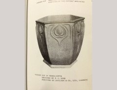Royal Doulton. A Lambeth terracotta garden pot - Thumbnail 2