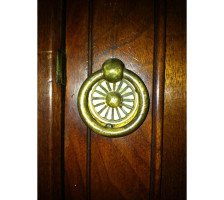 Lambs of Manchester. A near pair of superior quality Aesthetic Movement bedside cabinets. - Thumbnail 11