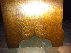 Lambs of Manchester. A near pair of superior quality Aesthetic Movement bedside cabinets. - Thumbnail 27