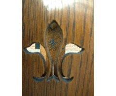 Harris Lebus. an Arts and Crafts Oak Bookcase/magazine Rack - Thumbnail 4