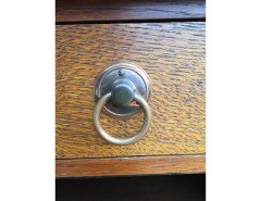 Liberty and Co. An Arts and Crafts oak adjustable bookcase - Thumbnail 4