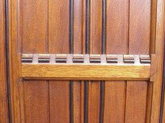 A superior quality Gothic Revival walnut Dresser - Thumbnail 13
