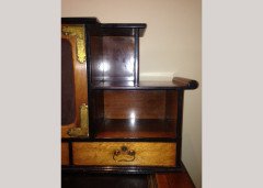 Thomas Jeckyll for C Hindley and Sons. A fine and rare walnut desk in the Anglo-Japanese style #2 - Thumbnail 9