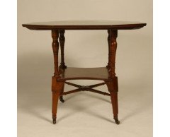 A walnut centre table circa 1880 - Thumbnail 2
