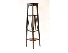 E W Godwin. An Anglo-Japanese walnut plant stand - Thumbnail 2