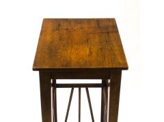 E W Godwin. An Anglo-Japanese walnut plant stand - Thumbnail 3