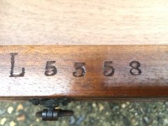 Bruce Talbert for Gillows. A mahogany Canterbury with turned finials and incised uprights - Thumbnail 13