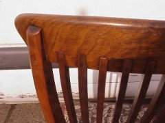 E W Godwin for James Peddle. A well designed pair of dining chairs - Thumbnail 3