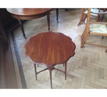 Morris and Co. A rare fine quality side table with shaped top and six legs - Thumbnail 3