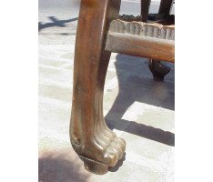 A rare pair of stunning 1920's Egyptian revival armchair - Thumbnail 12