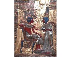 A rare pair of stunning 1920's Egyptian revival armchair - Thumbnail 16