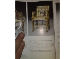 A rare pair of stunning 1920's Egyptian revival armchair - Thumbnail 17