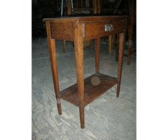 Wylie and Lochhead. A good quality single drawer hall table/writing desk - Thumbnail 2