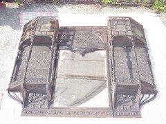 Thomas Jeckyll for Barnard Bishop and Barnard. An Anglo-Japanese cast iron overmantle - Thumbnail 2