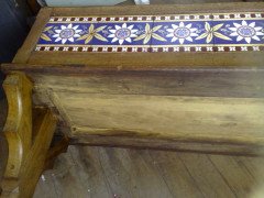 John Pollard Seddon (manner). A stunning Gothic Revival planter - Thumbnail 6