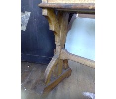 John Pollard Seddon (manner). A stunning Gothic Revival planter - Thumbnail 8