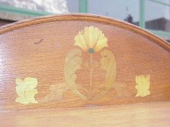 An Arts and Crafts Oak Bureau Bookcase - Thumbnail 3