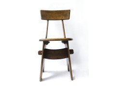 E W Pugin. An interesting oak chair - Thumbnail 1