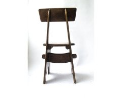 E W Pugin. An interesting oak chair - Thumbnail 3