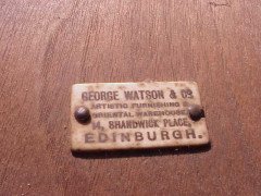 George Watson and Co. A near pair of Anglo-Japanese sidetable - Thumbnail 11