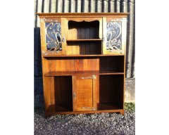 Shapland and Petter (attributed). A good Arts and Crafts oak bookcase - Thumbnail 1