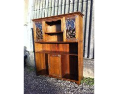 Shapland and Petter (attributed). A good Arts and Crafts oak bookcase - Thumbnail 2