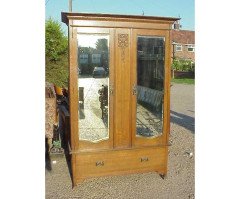Liberty & Co., an Oak Arts and Crafts Three Piece Bedroom Suite - Thumbnail 2