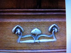 Maple and Co. A good quality Arts and Crafts bureau bookcase - Thumbnail 2