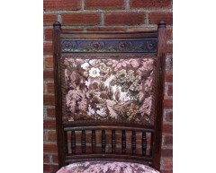 Two sets of four oak dining chairs and a similar pair the design attributed to E.W.Godwin - Thumbnail 10