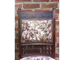 Two sets of four oak dining chairs and a similar pair the design attributed to E.W.Godwin - Thumbnail 16