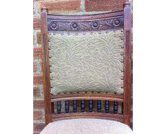 Two sets of four oak dining chairs and a similar pair the design attributed to E.W.Godwin - Thumbnail 17
